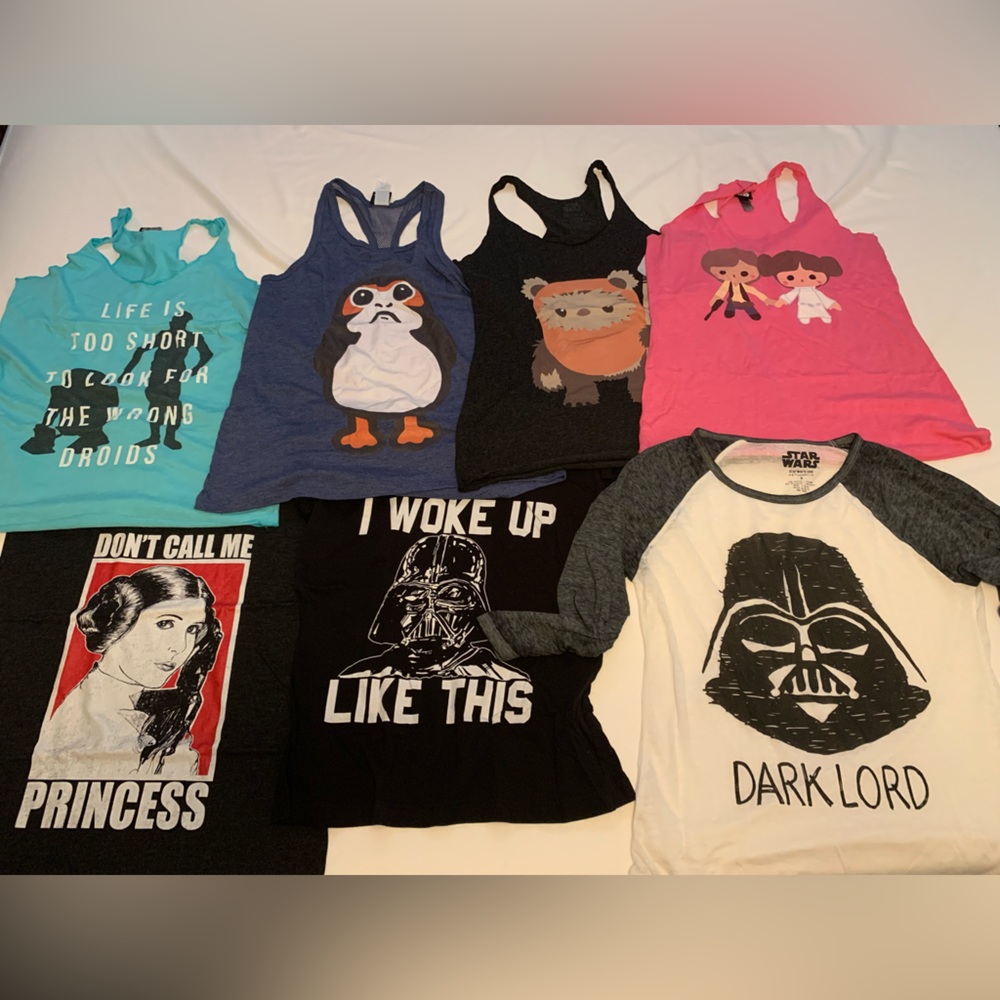 Star Wars Graphic Tees & Tanks